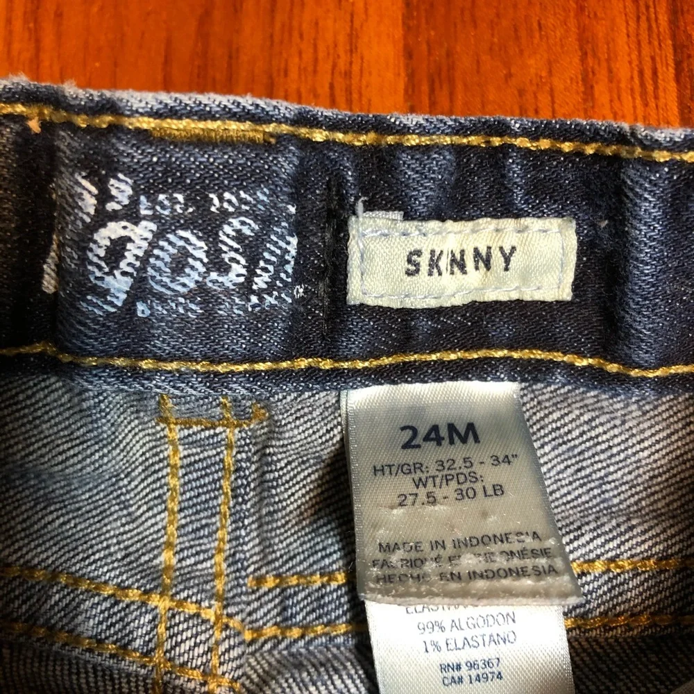 OshKosh B’gosh skinny jeans with adjustable waist